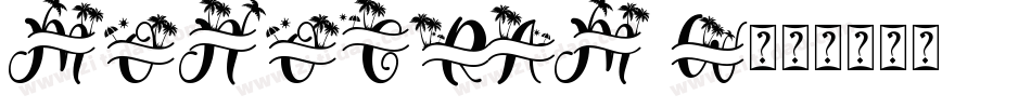 MONOGRAM W字体转换